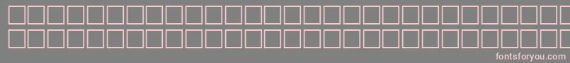 フォントEIMZR – 灰色の背景にピンクのフォント