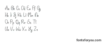 Einhorn Schrift   Font