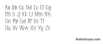 Überblick über die Schriftart Eitaro Font by 7NTypes