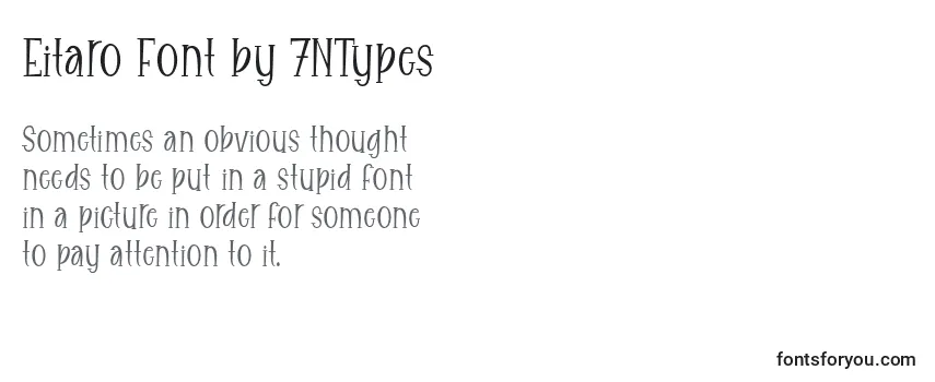 Eitaro Font by 7NTypes Font