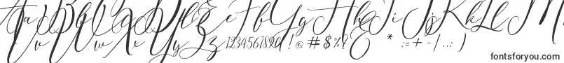Eivitarri Blossom-fontti – Kalligrafiafontit