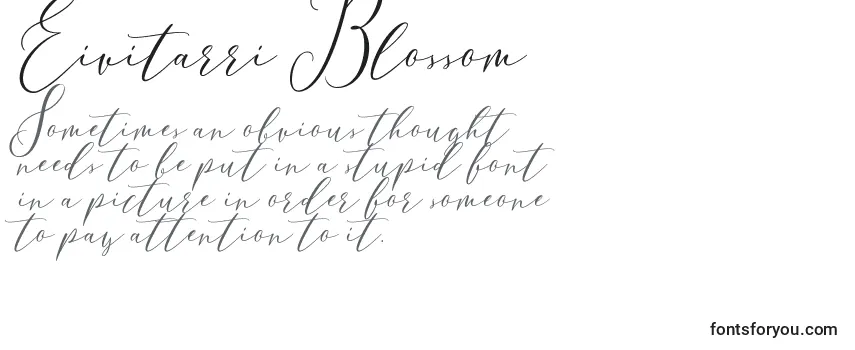 Eivitarri Blossom (125840)-fontti