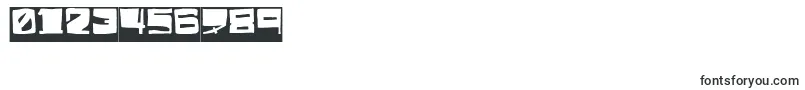 El puto amo Font – Fonts for Numbers and Digits