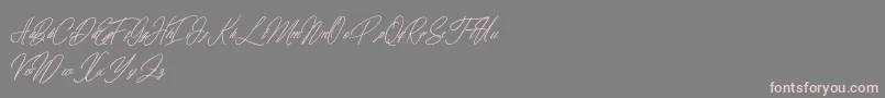 Подробнее о шрифте elaineighteen Шрифт elaineighteen – розовые шрифты на сером фоне