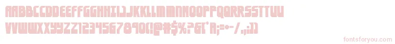 eldebaranbold Font – Pink Fonts on White Background
