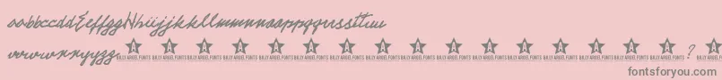 ELECT trial    Font – Gray Fonts on Pink Background