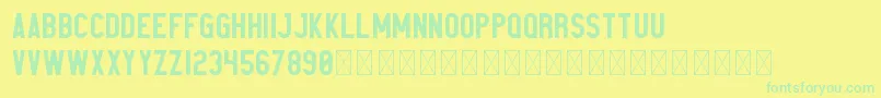 More about Elephant PersonalUse Font Elephant PersonalUse Font – Green Fonts on Yellow Background