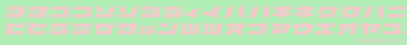 ELEPKO   Font – Pink Fonts on Green Background