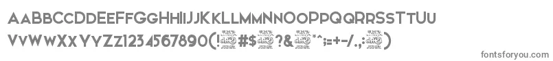 Elkwood   Free Font – Gray Fonts on White Background