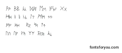 Ancientrunes Font