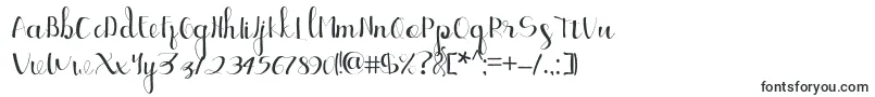 Шрифт Ellic Script 1 – классные шрифты