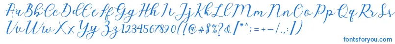 En savoir plus sur la police Emeley Script Police Emeley Script – polices bleues
