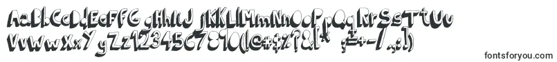IndietronicaBold-fontti – Fontit KOMPAS-3D:lle