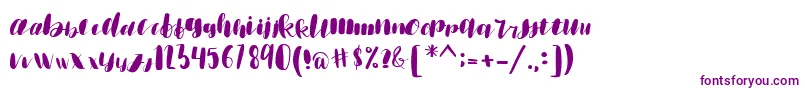 emisha Font – Purple Fonts