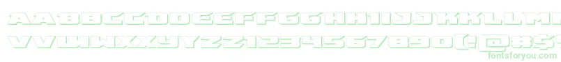 emissary3d Font – Green Fonts