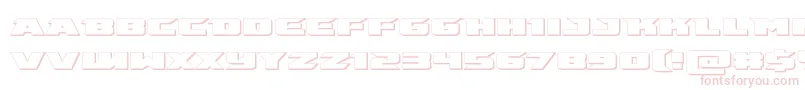 fuente emissary3d – Fuentes Rosadas Sobre Fondo Blanco