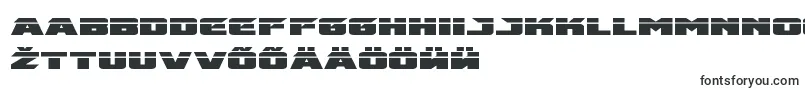 emissarylaser-Schriftart – estnische Schriften