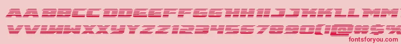 emissaryscanital Font – Red Fonts on Pink Background