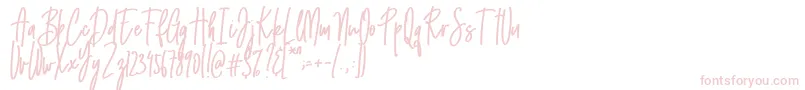 Emma signature Font – Pink Fonts