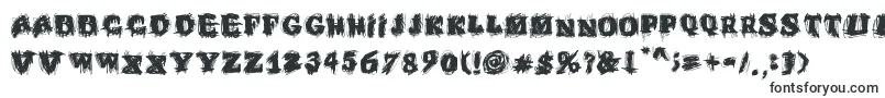 Шрифт Emperador Oscuro – мусорные шрифты