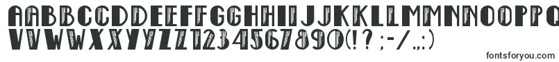Шрифт Empire State Deco – декоративные шрифты