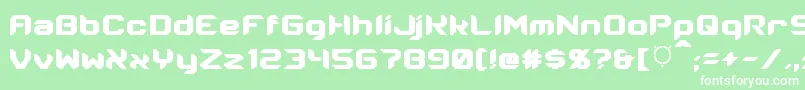 More about Energon Condensed Font Energon Condensed Font – White Fonts on Green Background