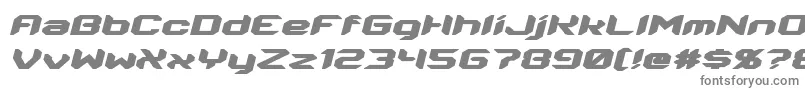 Energon Italic-fontti – harmaat fontit