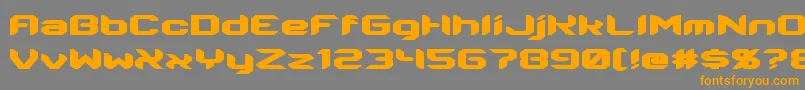 fuente Energon – Fuentes Naranjas Sobre Fondo Gris