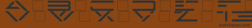 Saiba mais sobre a fonte Enigma Key Fonte Enigma Key – fontes pretas em um fundo marrom