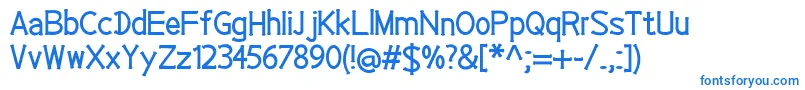 EP Roundie Font – Blue Fonts