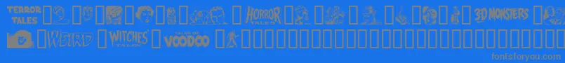 EPD2N    Font – Gray Fonts on Blue Background