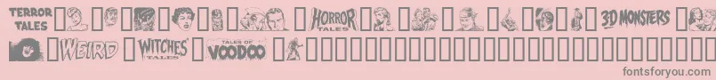 EPD2N    Font – Gray Fonts on Pink Background