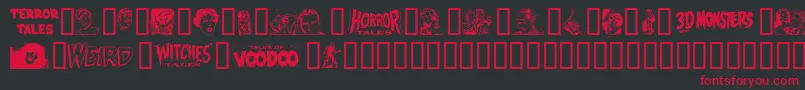 EPD2N    Font – Red Fonts on Black Background