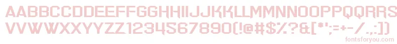 Err Hostess Font – Pink Fonts on White Background