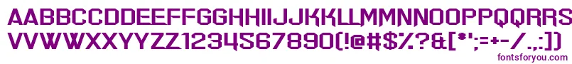 Err Hostess Font – Purple Fonts on White Background