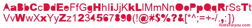 ERROR    Font – Red Fonts