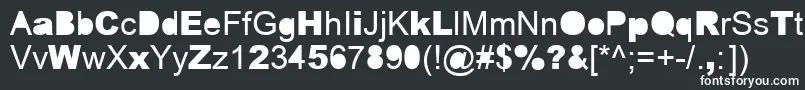 ERROR    Font – White Fonts
