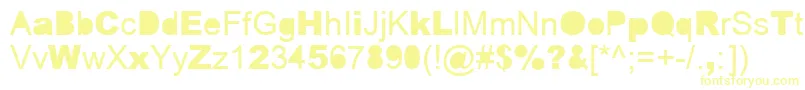 ERROR    Font – Yellow Fonts