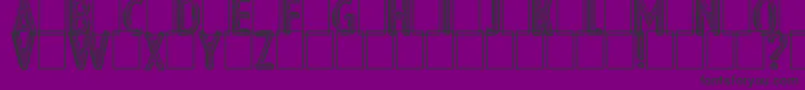 More about Eshop Advert Font Eshop Advert Font – Black Fonts on Purple Background