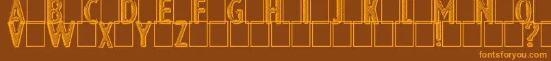 Подробнее о шрифте Eshop Advert Шрифт Eshop Advert – оранжевые шрифты на коричневом фоне