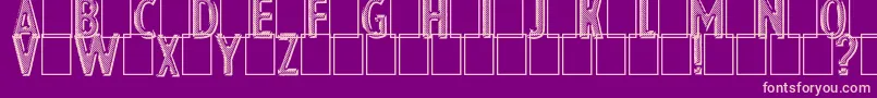 En savoir plus sur la police Eshop Advert Police Eshop Advert – polices roses sur fond violet