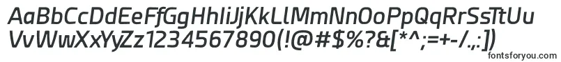 Esphimere Semi Bold Italic Font – Mega Man Fonts
