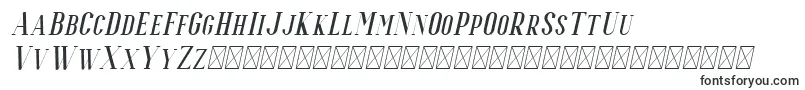 フォントEspoir Serif Italic – Linux用のフォント