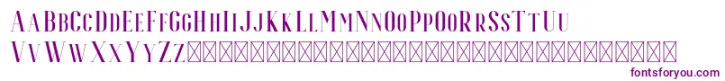 Espoir Serif-fontti – violetit fontit