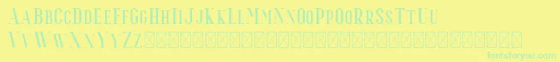 Подробнее о шрифте Espoir Serif Шрифт Espoir Serif – зелёные шрифты на жёлтом фоне