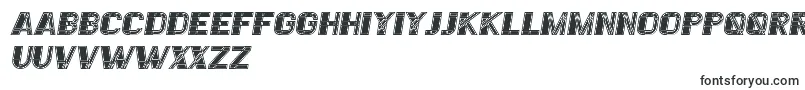 EssereFilled Italic-Schriftart – friesische Schriften