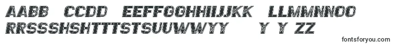 EssereFilled Italic-fontti – hausan fontit