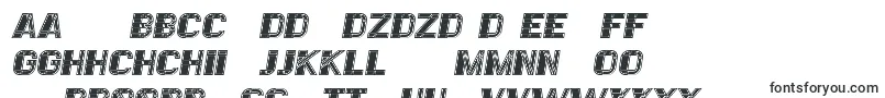 Шрифт EssereFilled Italic – словацкие шрифты