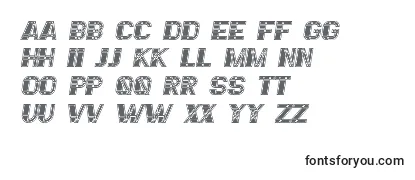 フォントEssereFilled Italic