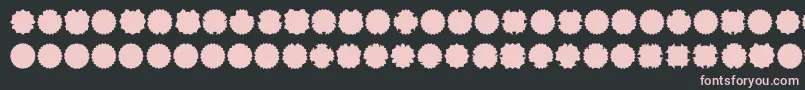 Ovul2me Font – Pink Fonts on Black Background